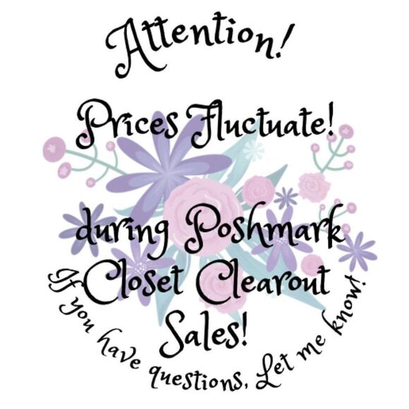 Shoes - Prices Fluctuate!  During Poshmark Closet Clearout Sales